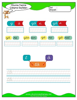 öbüşzç Grubu Çalışma Sayfaları